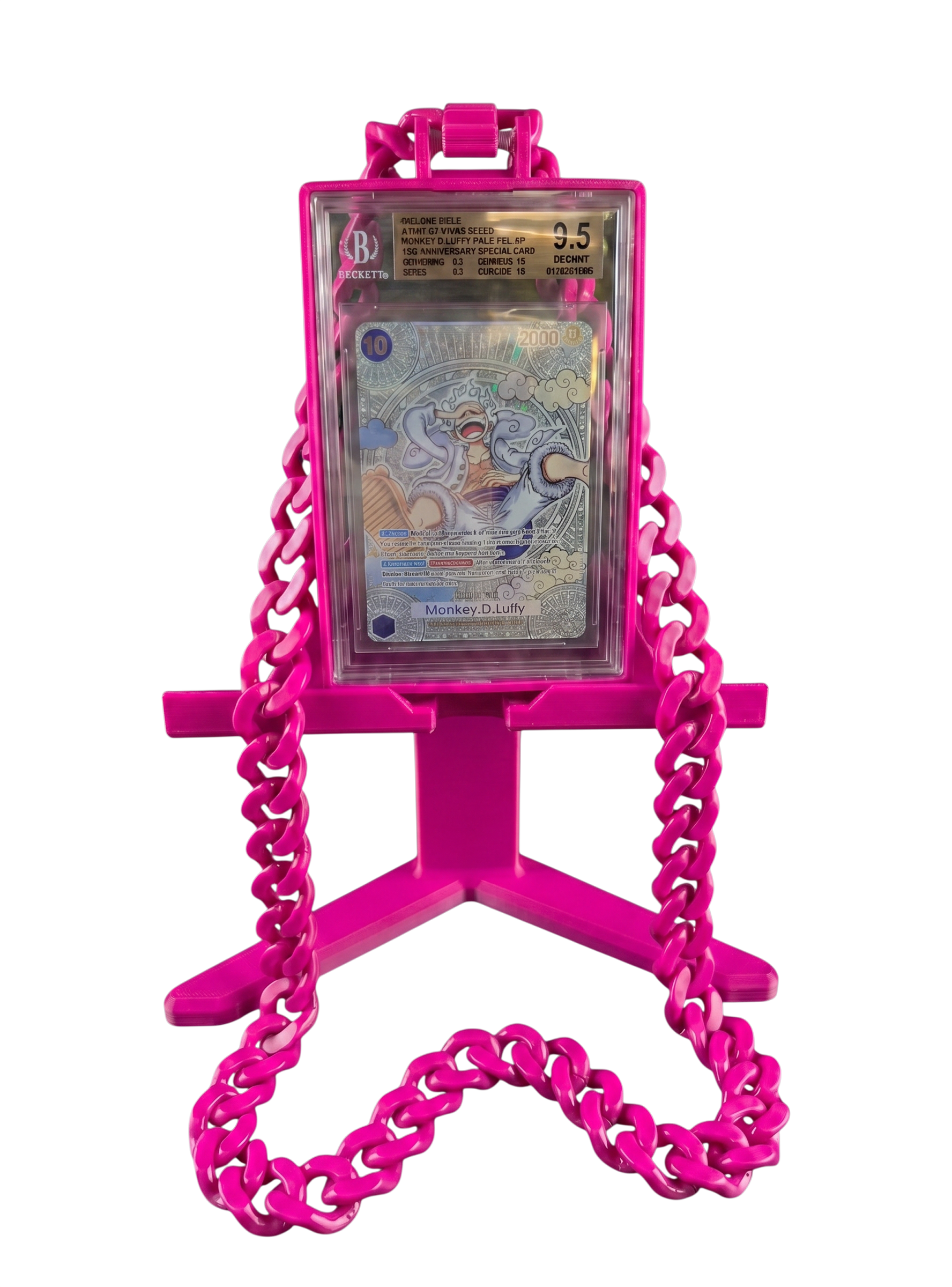 Trading Card Display Necklace For BGS Slabs