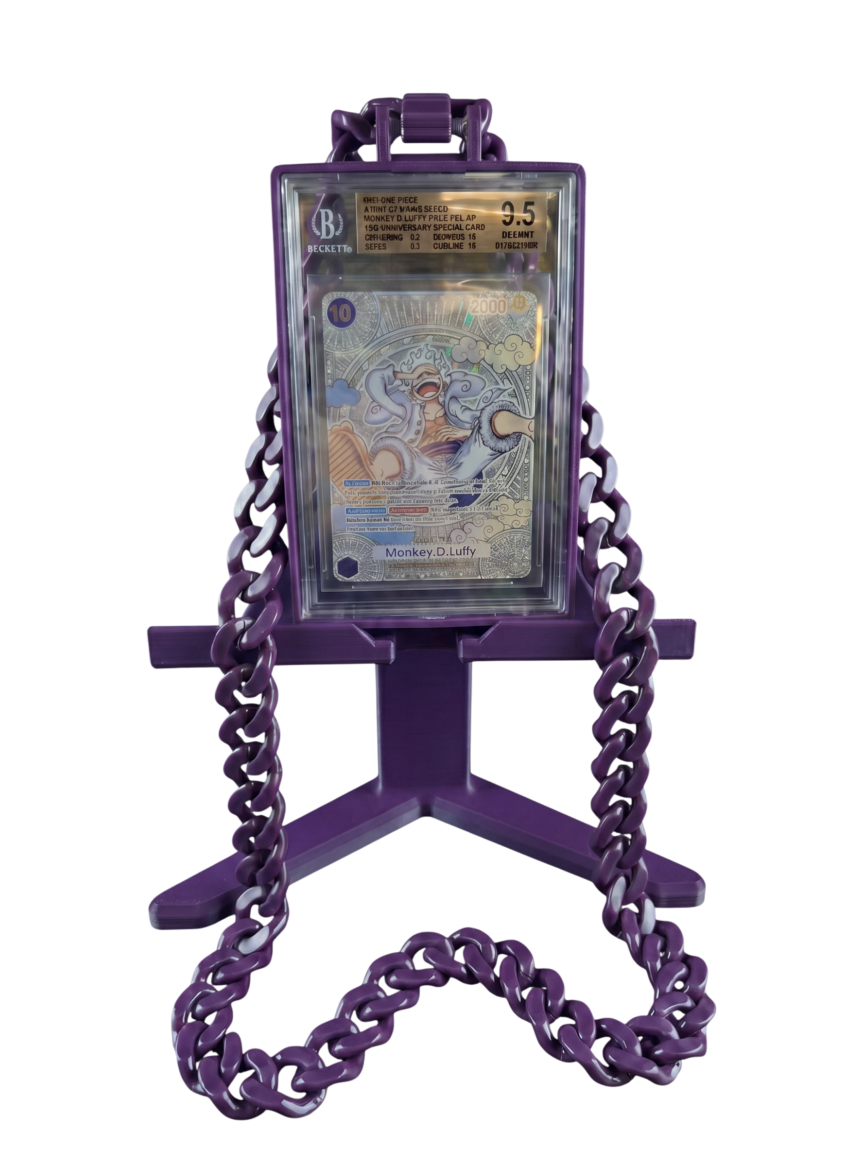 Trading Card Display Necklace For BGS Slabs