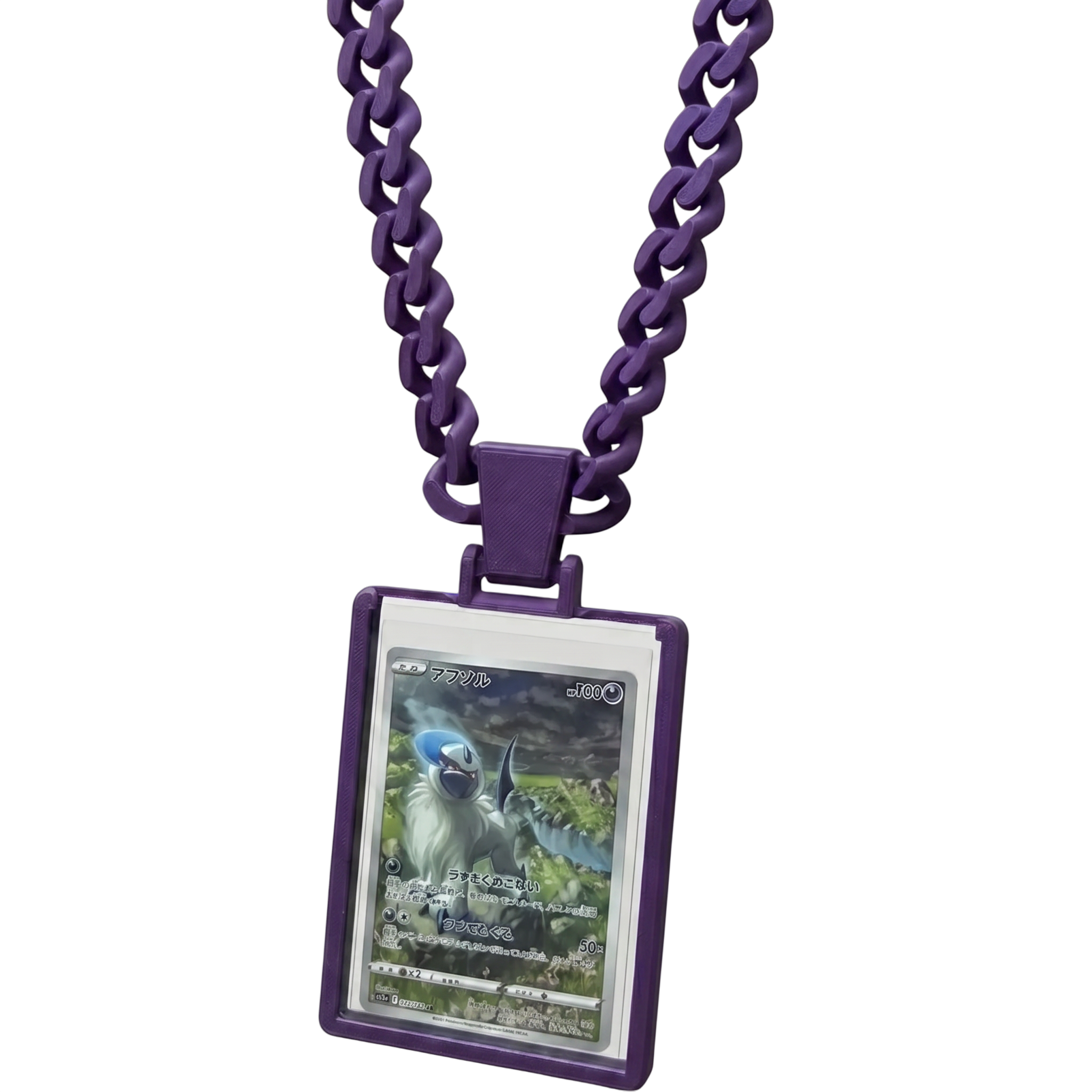 Trading Card Display Necklace For Standard Top Loaders