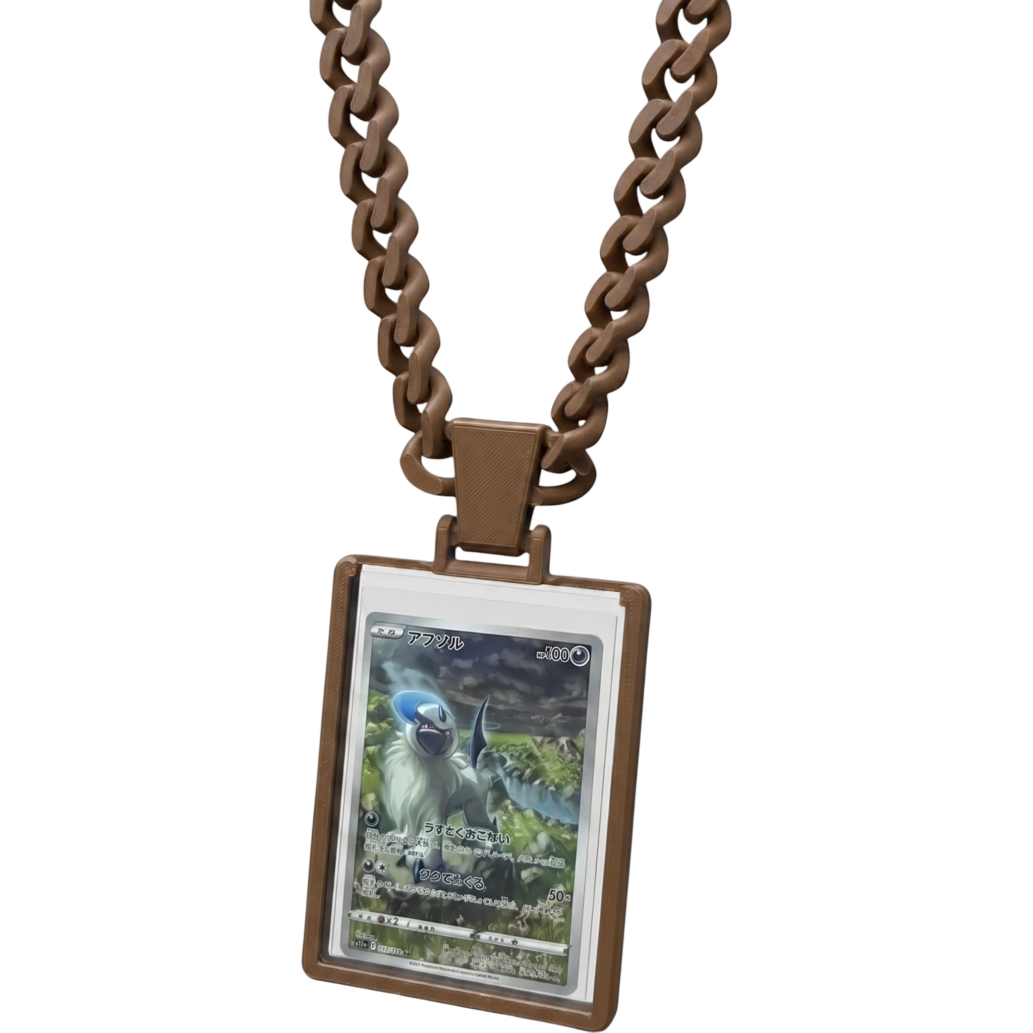 Trading Card Display Necklace For Standard Top Loaders