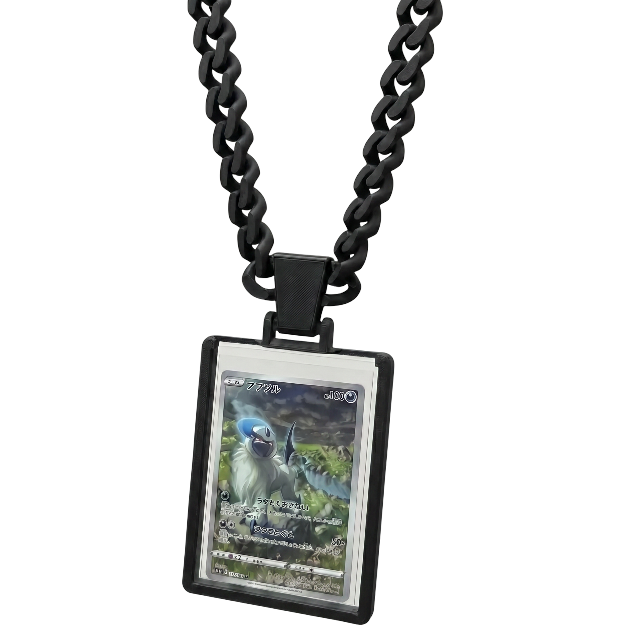 Trading Card Display Necklace For Standard Top Loaders