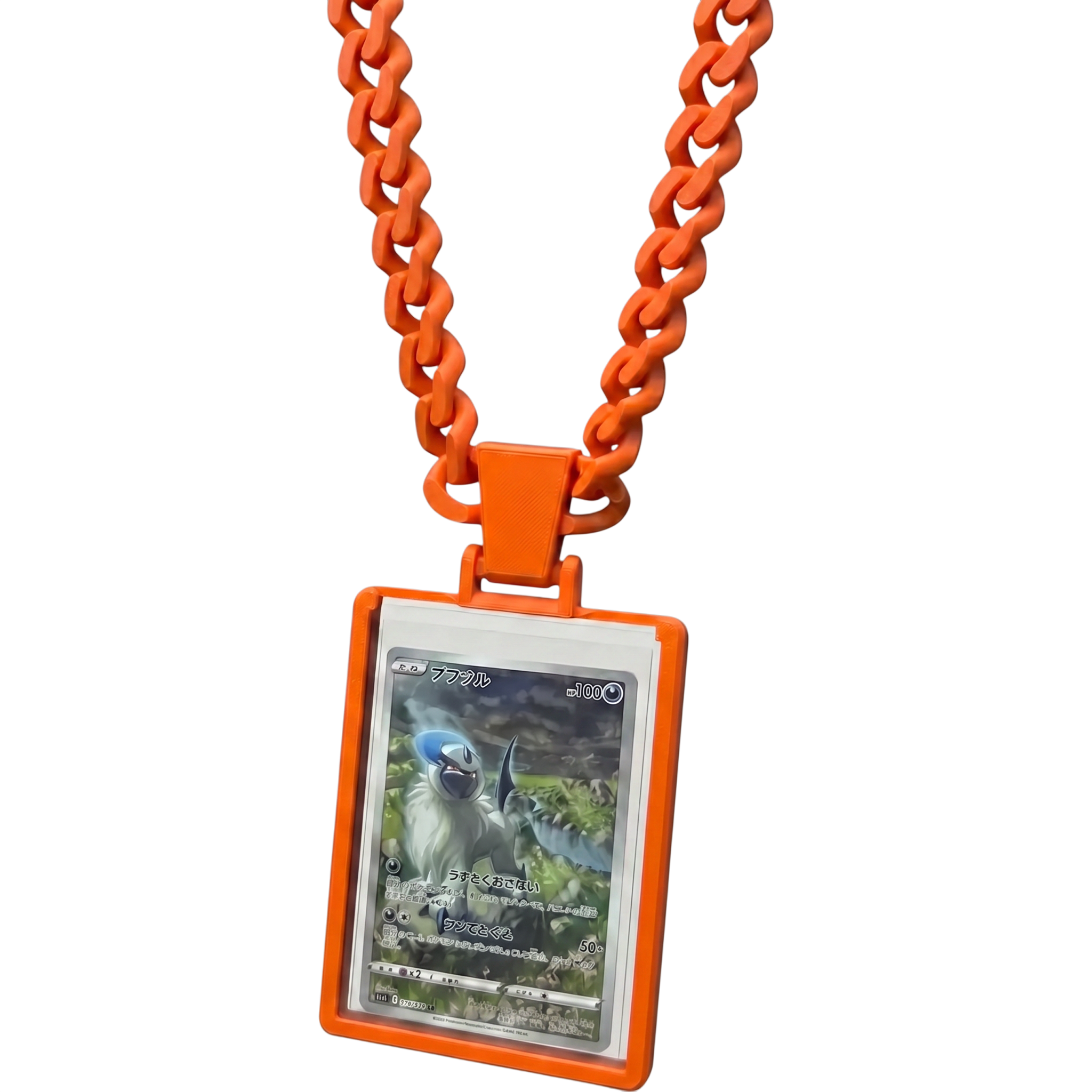 Trading Card Display Necklace For Standard Top Loaders