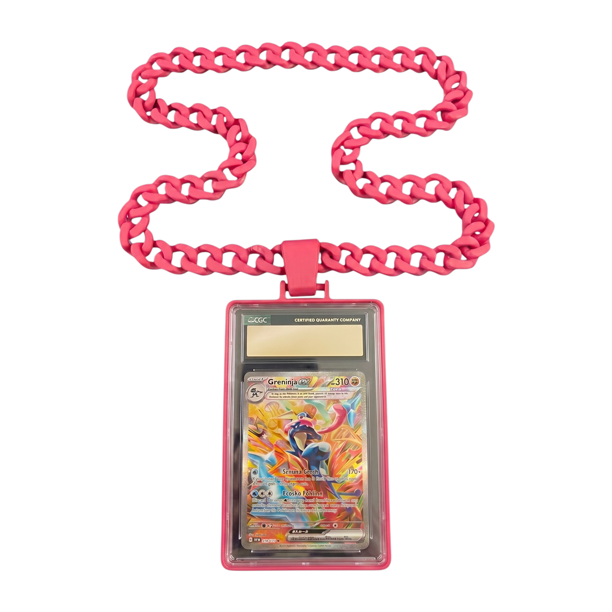 Trading Card Display Necklace For CGC Slabs