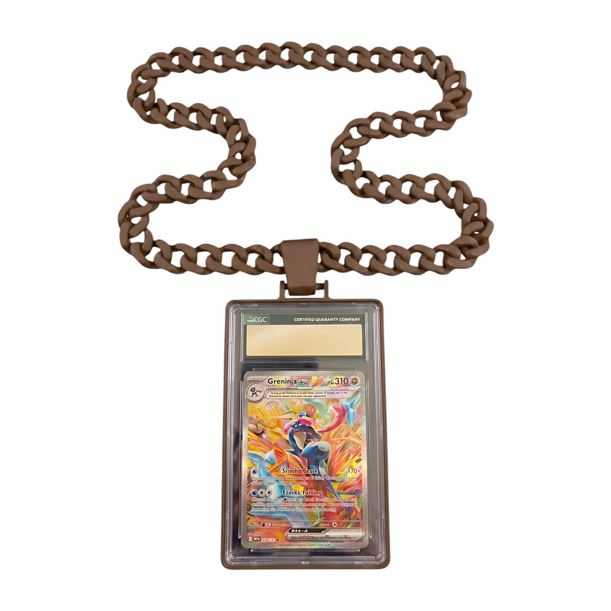 Trading Card Display Necklace For CGC Slabs