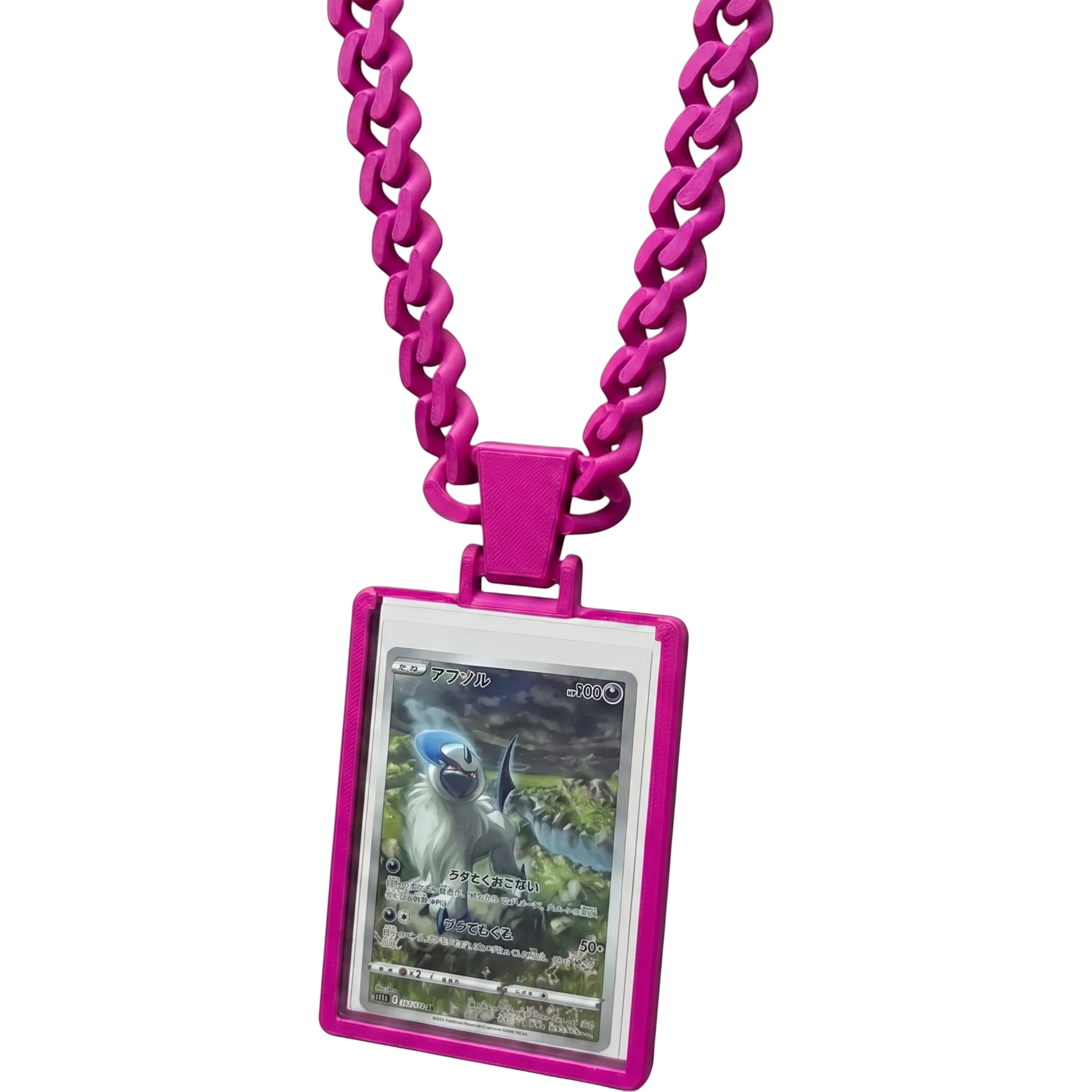 Trading Card Display Necklace For Standard Top Loaders
