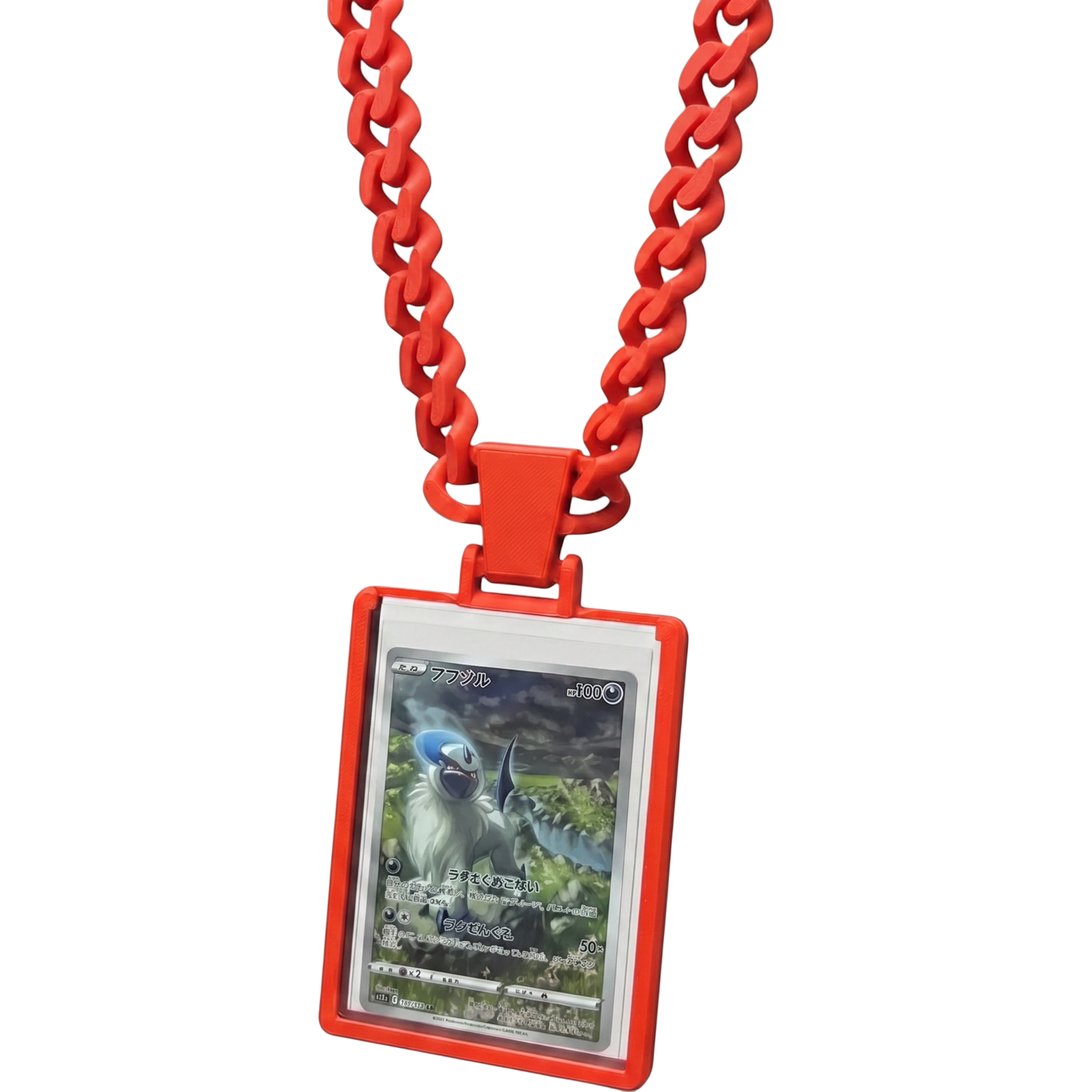 Trading Card Display Necklace For Standard Top Loaders