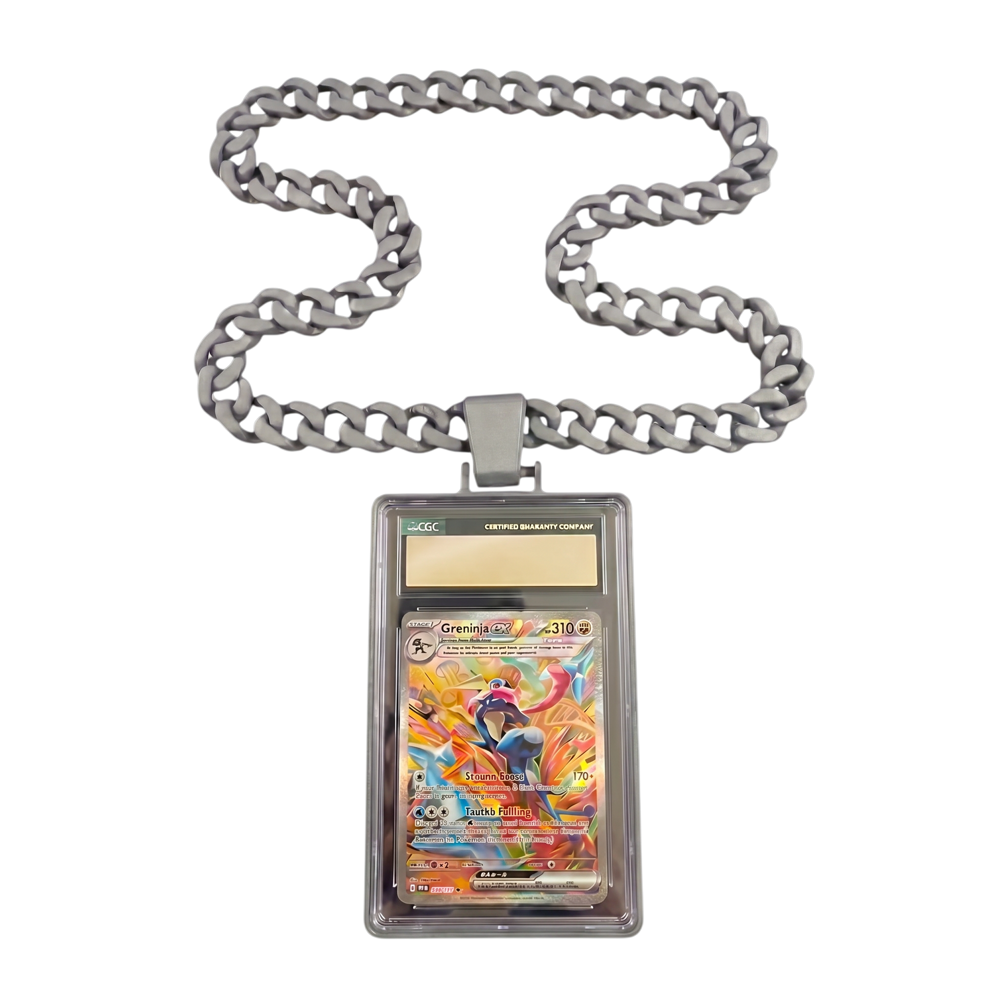 Trading Card Display Necklace For CGC Slabs