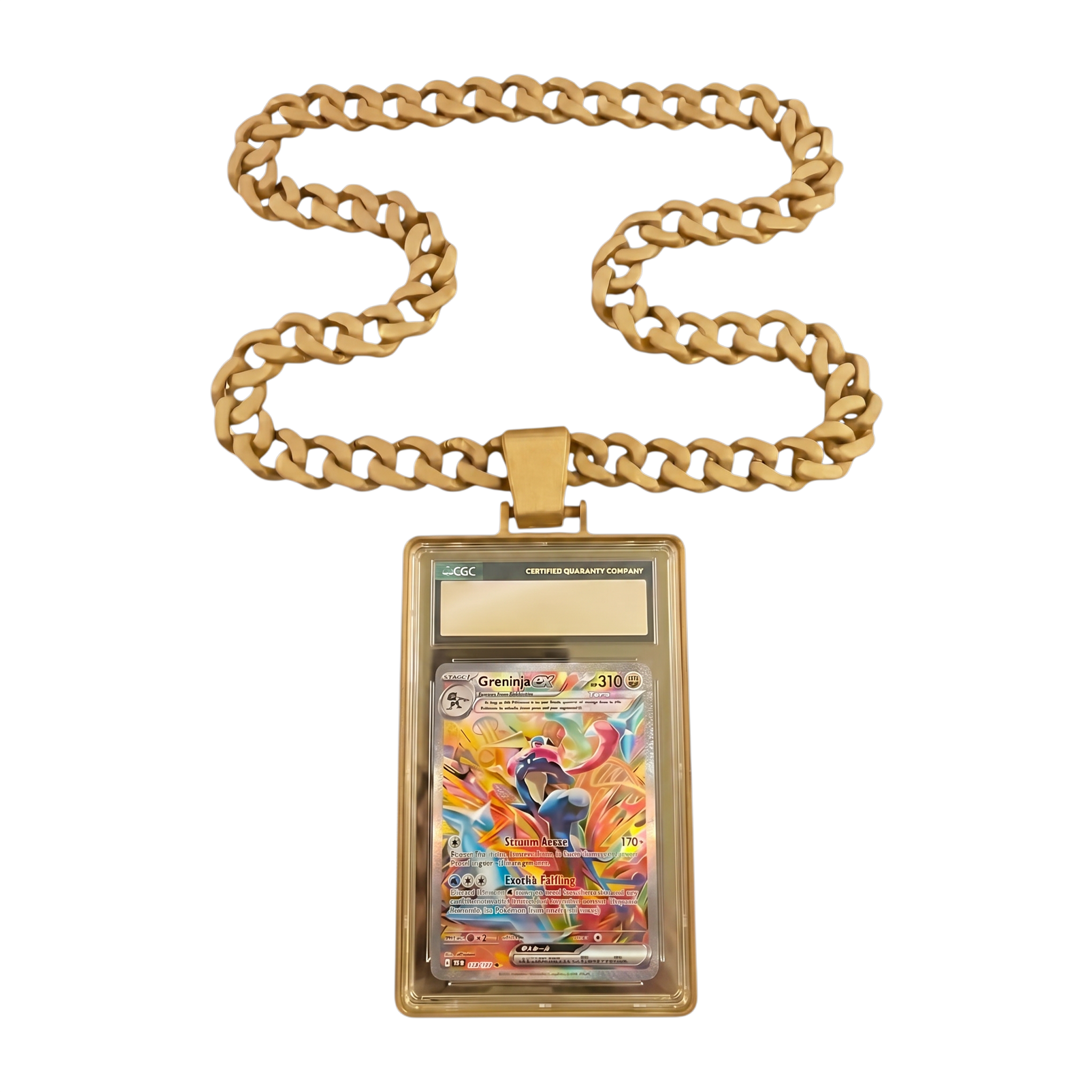 Trading Card Display Necklace For CGC Slabs